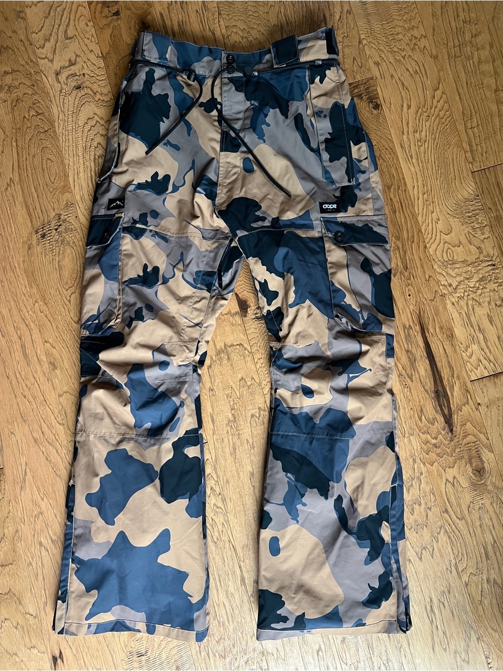 Dope Iconic Ski Pants Men’s Large Walnut Camo